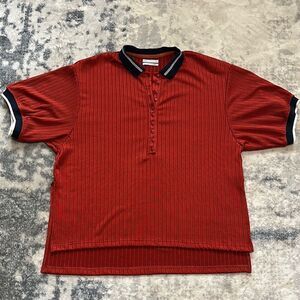 Urban outfitters red polo